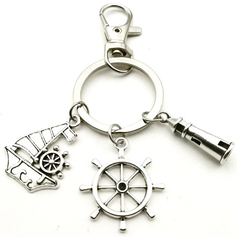 Брелок для ключей Lighthouse Best Friend Helm Sailing ручная работа брелок мужская