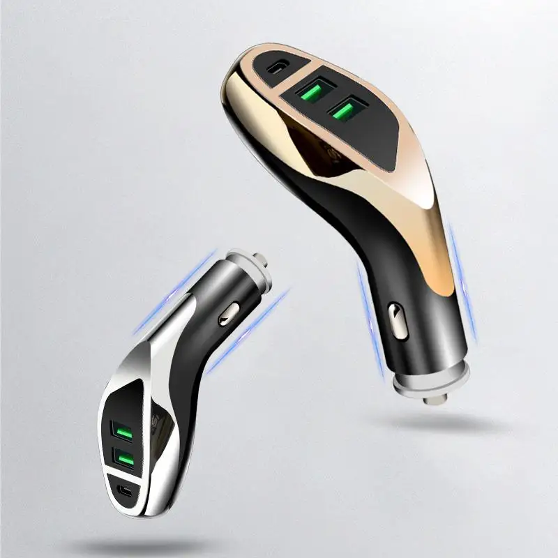 

HobbyLane Быстрая зарядка 3,0 Автомобильное зарядное устройство с двумя USB-портами быстрое автомобильное зарядное устройство адаптер автомобиль...