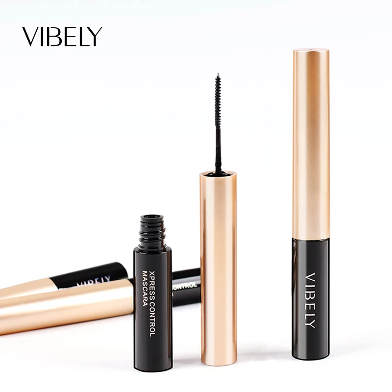 Новинка 4D шелковая тушь для ресниц Водостойкая Rimel 3d наращивания черная Толстая