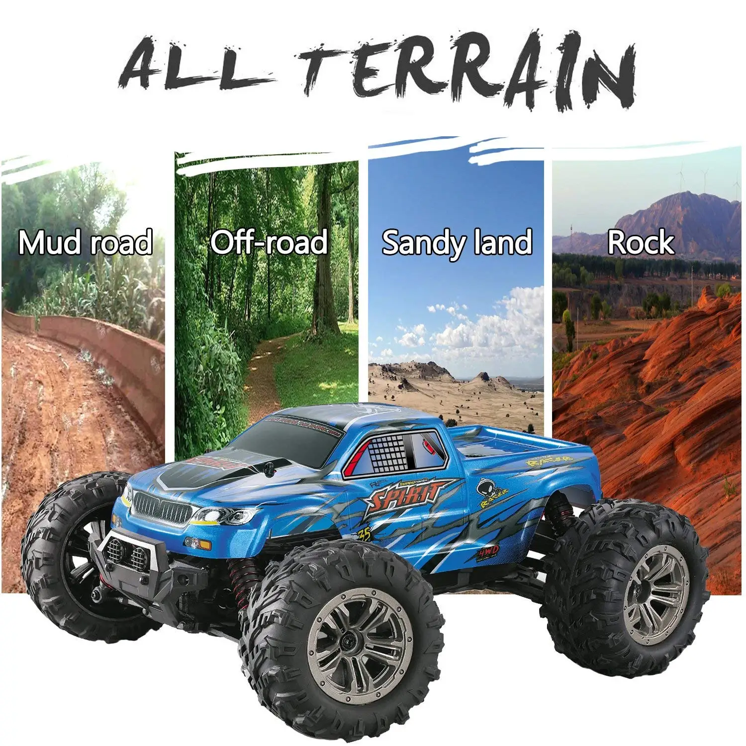 REMO HOBBY 1021 1/10 2 4G 4WD внедорожник короткий курс грузовик стандартный выпуск