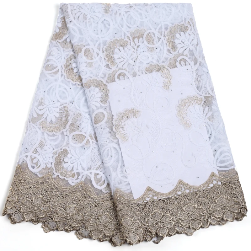 

Zhenguiru New Arrival Tulle African Lace Fabric Beautiful French Lace Fabric High Quality Nigerian Fabric For Women Party A2222
