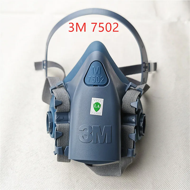 3M 7502 полумаска силиконовый респиратор среднего размера для распыления красок