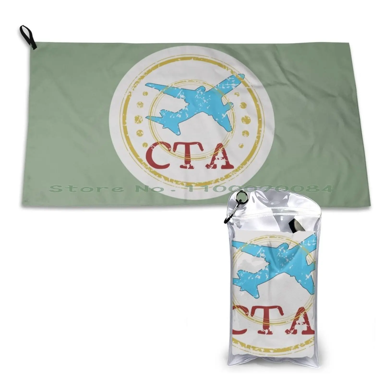 Полотенце быстросохнущее для спортзала в стиле 1920-х годов