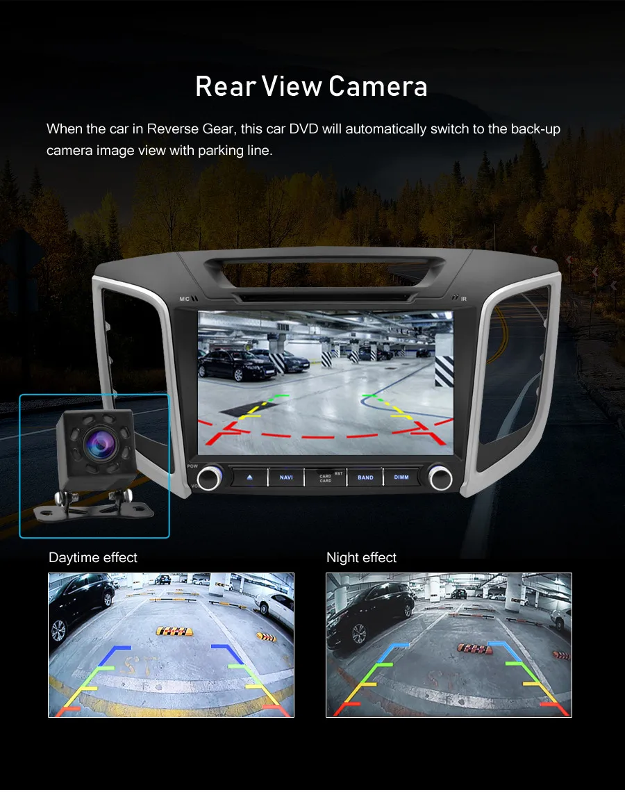 Android 9,0 Автомобильный DVD Радио gps навигатор плеер для hyundai Creta ix25 Мультимедиа Стерео Wi-Fi головное устройство