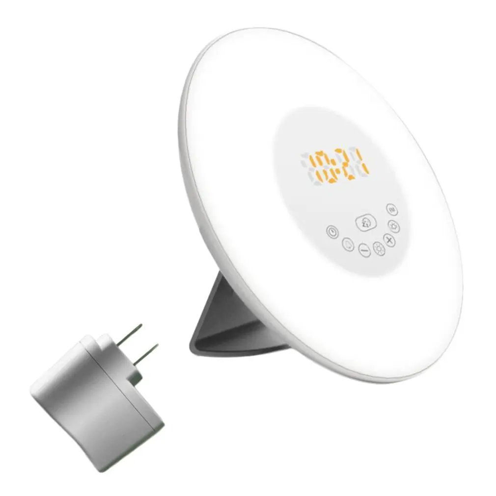 ICOCO цветной для спальни пробуждение цифровой будильник новинка RGB светодиодный