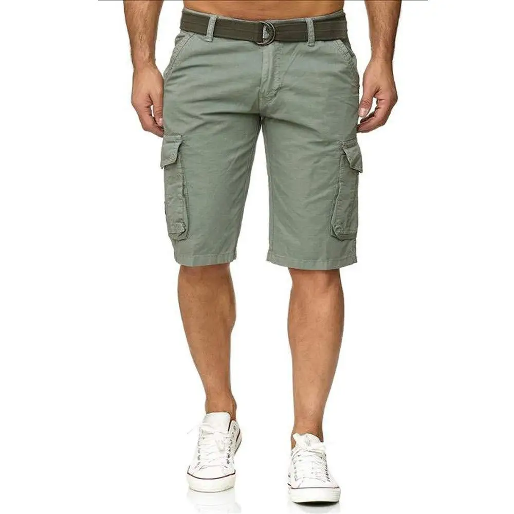

Summer Casual Cargo Shorts For Men Outdoor Straight Multi-Pockets Shorts Camouflage Mens Short Pantalon Corto Hombre Plus Size