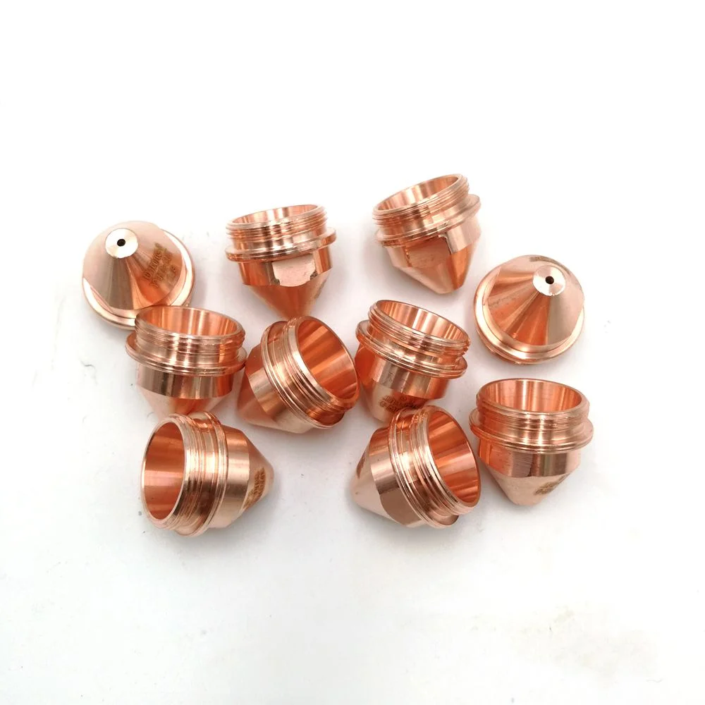

10pcs 1.2mm 1.6mm 1.8mm YGX100103 YK-100103D nozzle fit YGX-100 YK-100 YGX100A 100A LGK-100 LGK-120 CNC plasma cutting torch