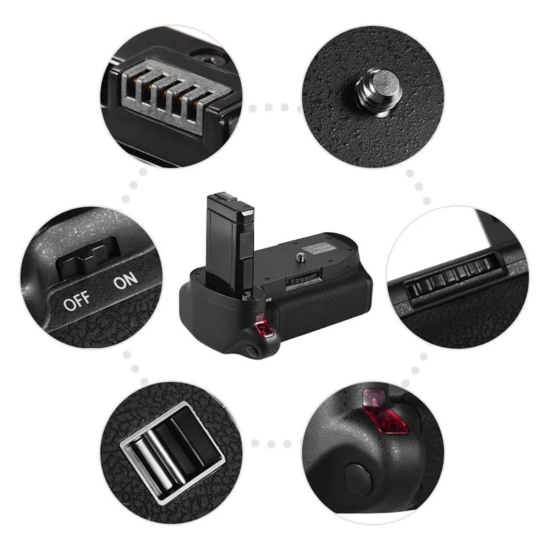 Vertical Battery Grip Holder for Nikon D5100 D5200 Dslr Camera En-El 14 Powered with Ir Remote Control | Электроника