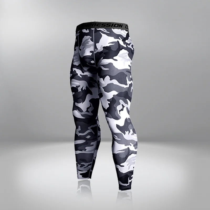 

Winter Thermal Pants Leggins Warm Trousers Underwear Mens Leggings Long Johns Men's Sweatpants Quick-drying Running Tights