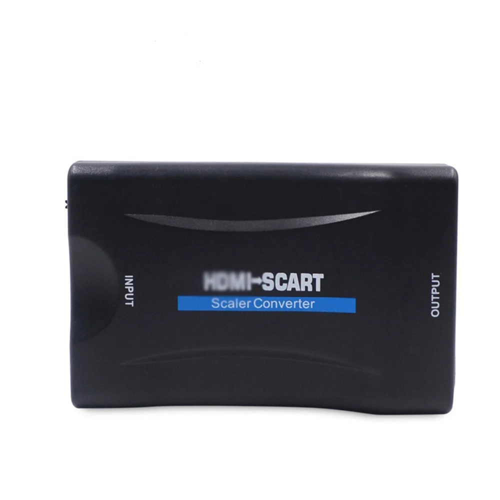 1080P HDMI совместимый конвертер SCART Видео Аудио высококлассный AV сигнальный адаптер