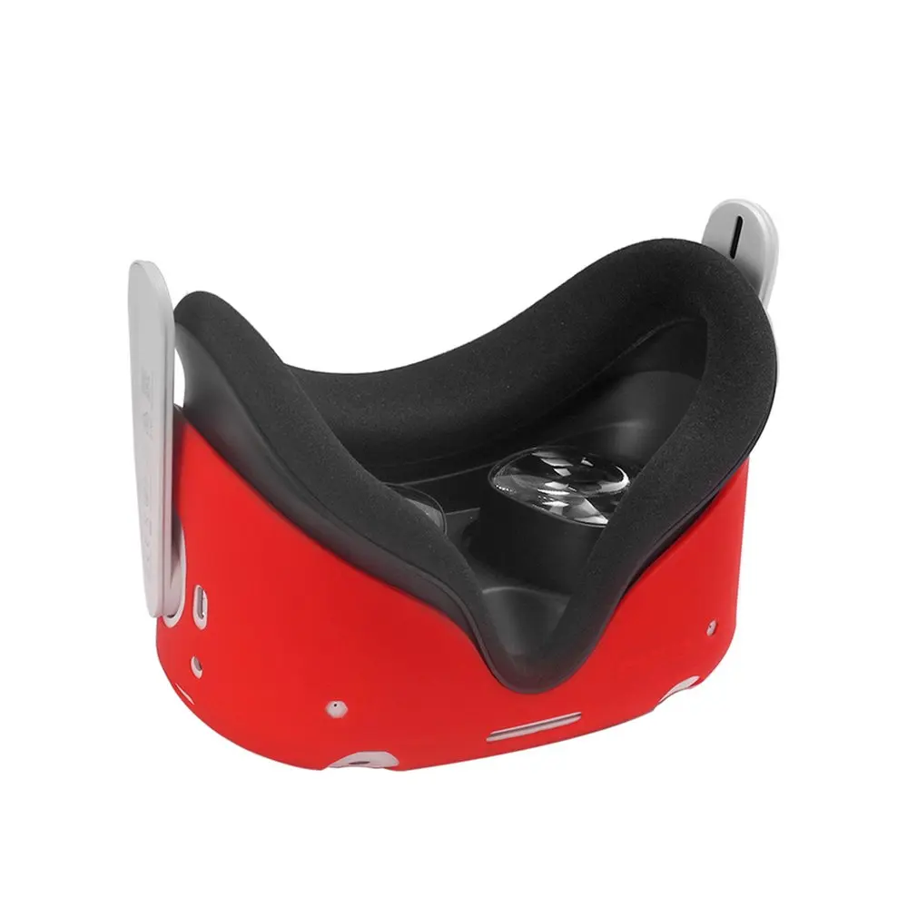 

VR Helmet Protective Front Cover For Oculus Quest 2 Silicone Anti-Throw Protection Shell For Oculus Quest 2 Headset Accessories