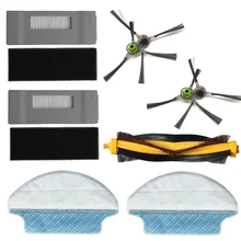 HEPA фильтр основная щетка боковая щетка Швабра Ткань Для Ecovacs Deebot DM81 DM85 DT85 DT83 робот пылесос запасные части Аксессуары