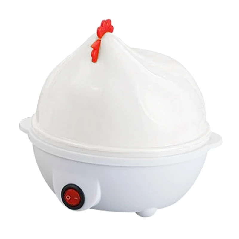 

7 Egg Capacity Electric Egg Cooker for Hard Boiled Eggs Multi-function Cartoon Hen Egg Boiler With Auto Shut Off