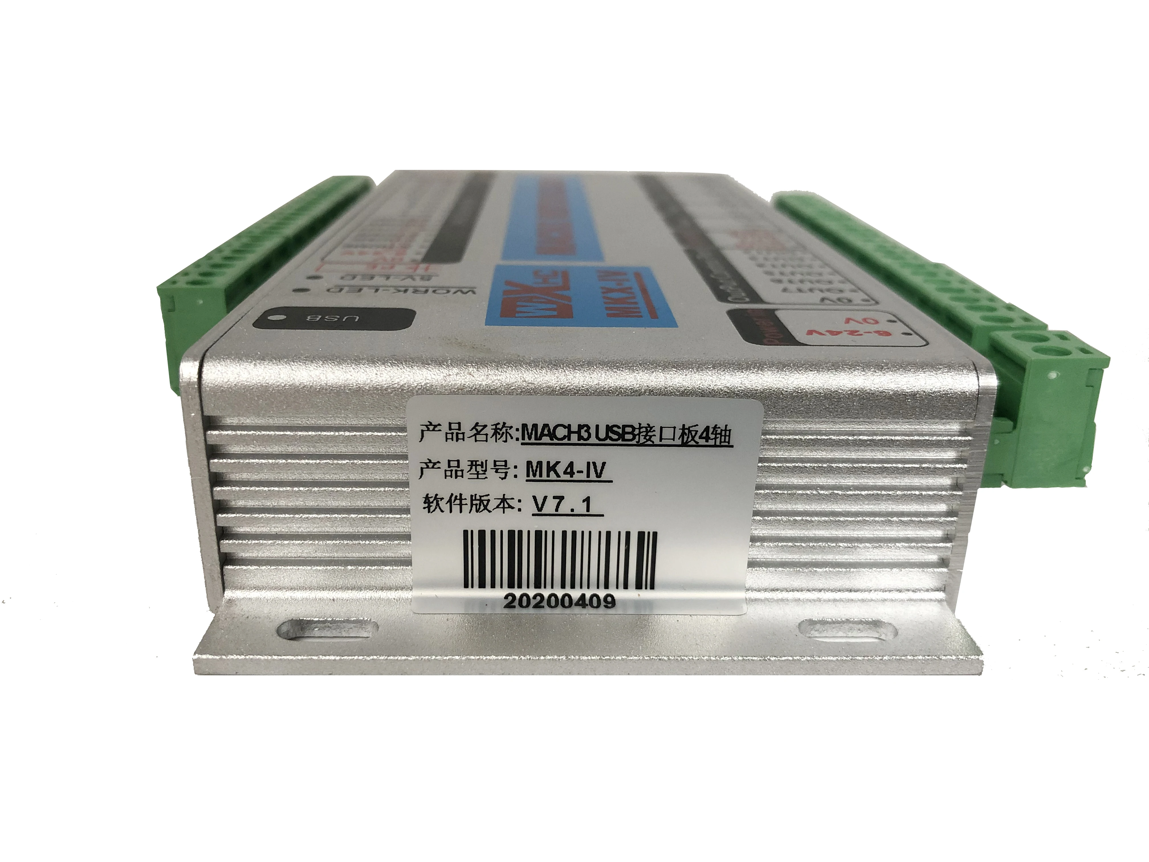 CNC Motion card WHXC MK4-V 4-осевая USB/Ethernet MACH3 плата контроллера 2000 кГц импульсный выход для