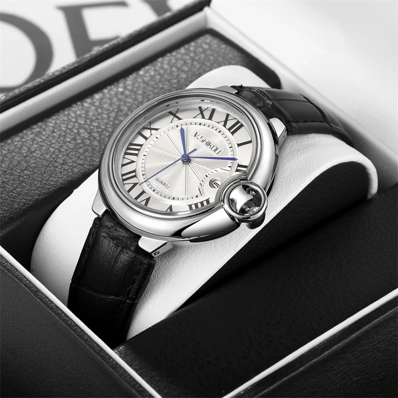 Часы наручные для мужчин и женщин роскошные брендовые водонепроницаемые деловые