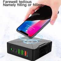45w 5port usb fast charger hub usb charging station dock universal mobile phone desktop euusuk wall home wireless chargers