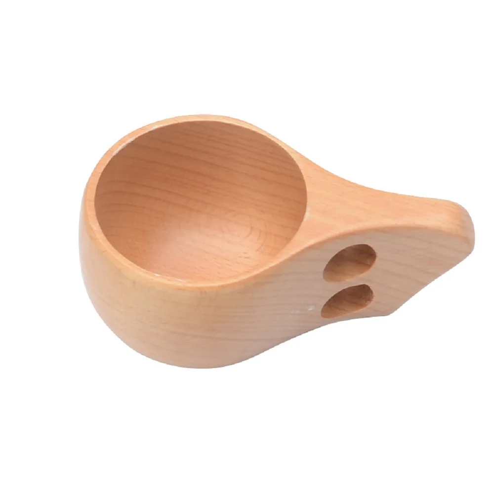 

Japanese-Style Wood Coffee Mug Portable Rubber Wooden Tea Milk Cups Drinking Mugs Drinkware Handmade Juice Lemon Teacup Gift