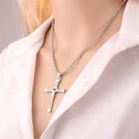 cross pendants necklaces fashion jewelry gifts for women men