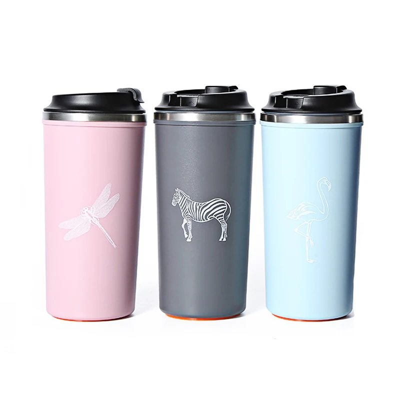 350 мл/500 мл кружка для кофе с изоляцией путешествий из нержавеющей стали вакуумный