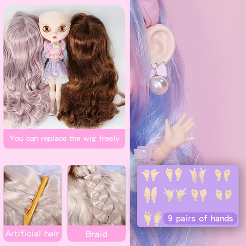 Dream Fairy ICY DBS Blythe кукла 30 см