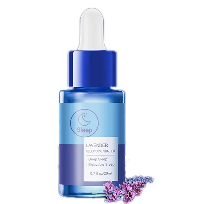 

20ml Lavender Sleep Essential Oil Soothes Insomnia Sleep esenciales Oils Relieve Aid Help Stress Plants Sleep Essential ace F9F3
