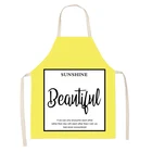 Кухонный Фартук из хлопка и льна с геометрическим рисунком зебры и оленя, 53*65