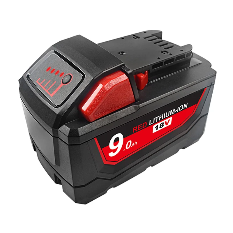 

18V For Milwaukee M18 9.0/6.0Ah M18 Power Tools Rechargeable Li-ion Battery Replacement 48-11-1815 48-11-1850 48-11-1840