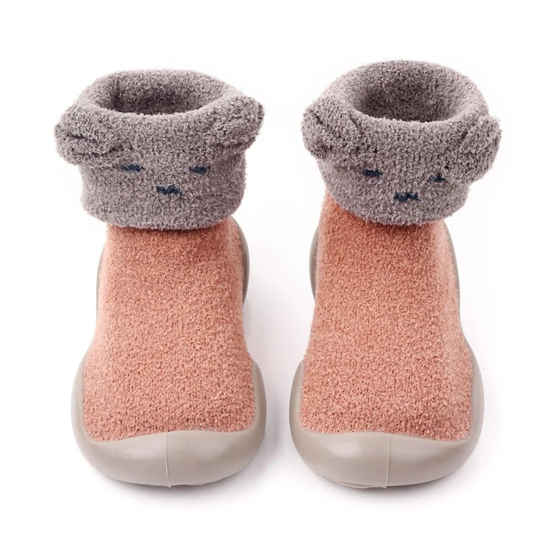 

Cartoon Children Socks Soft Bottom Non-Slip Floor Toddler Girl Boy Newborn Infant Shoes Socks With Rubber Soles Baby Foot Socks
