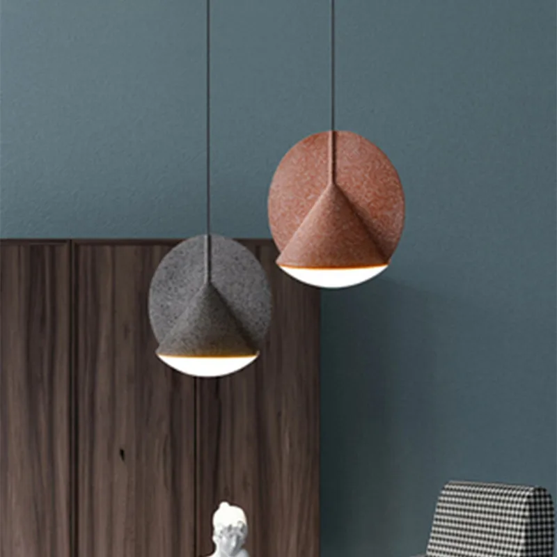 

Modern Creative Adjustment Single Head E14 Pendant Lamp Nordic Diy Combination Metal Pulley Design Bedroom Decoration Led Light