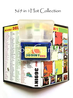 Картриджи 369 в 1 для 32 бит аксессуары игровой консоли|Картриджи| |