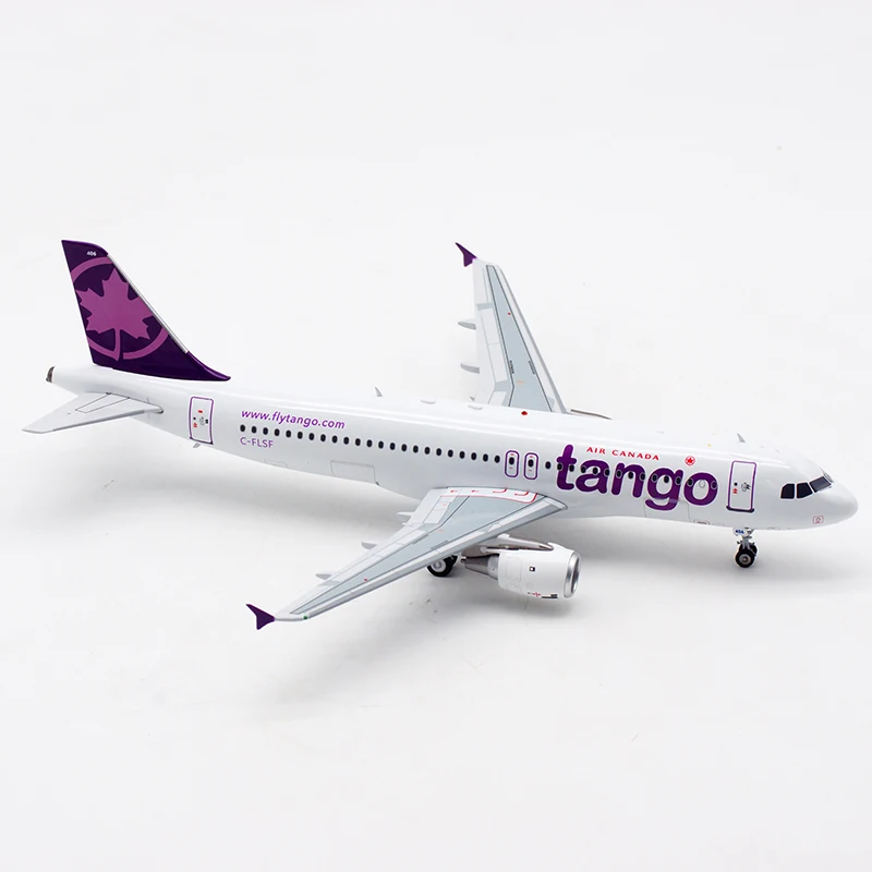 Литье под давлением в масштабе 1/200 модель самолета A320 C-FLSF Canada Tango Air Airline 320