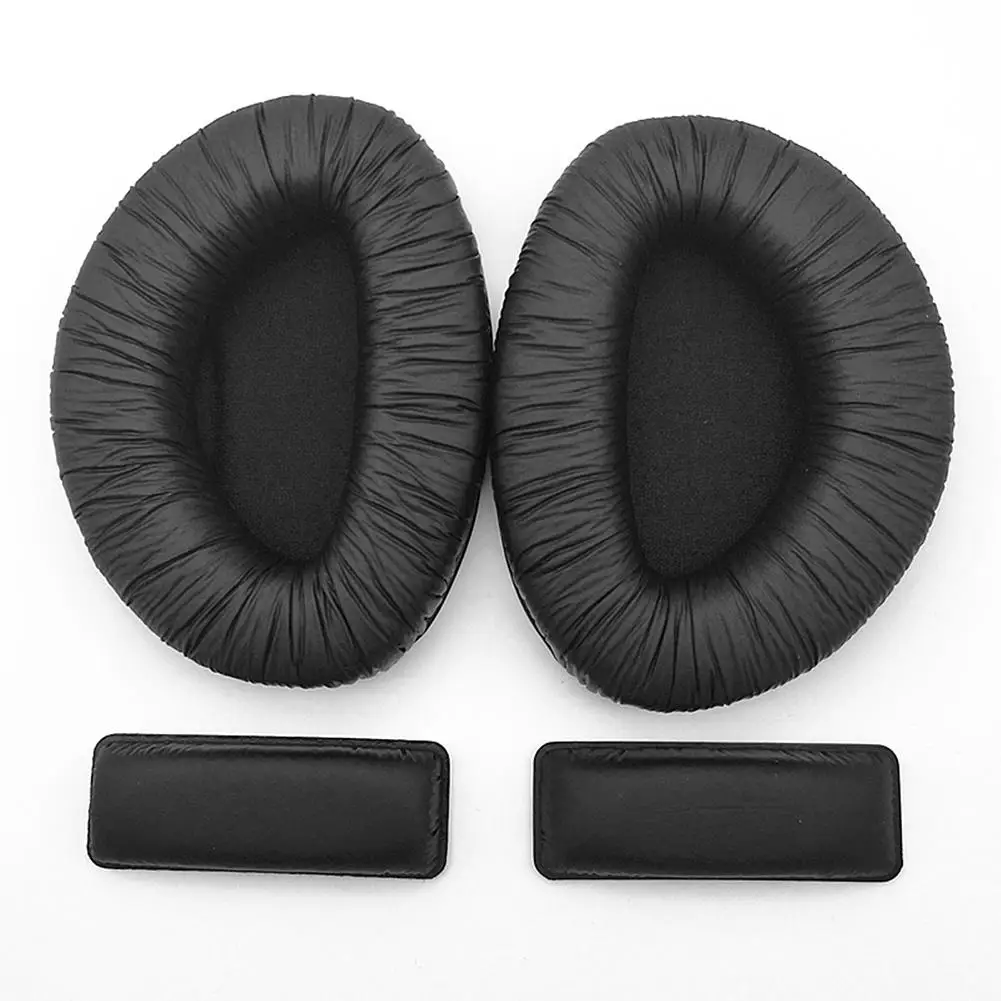 

Replacement Earpads w/ Headband For Sennheiser Wireless Headphones Memory Foam PU Leather Earpads RS160 RS170 RS180 Headphones