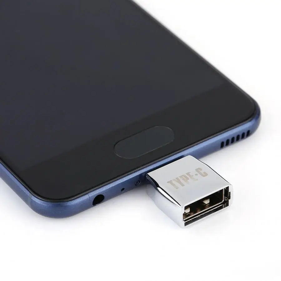 Micro USB мама к USB-Type C папа OTG адаптер кабель для мобильного телефона зарядное