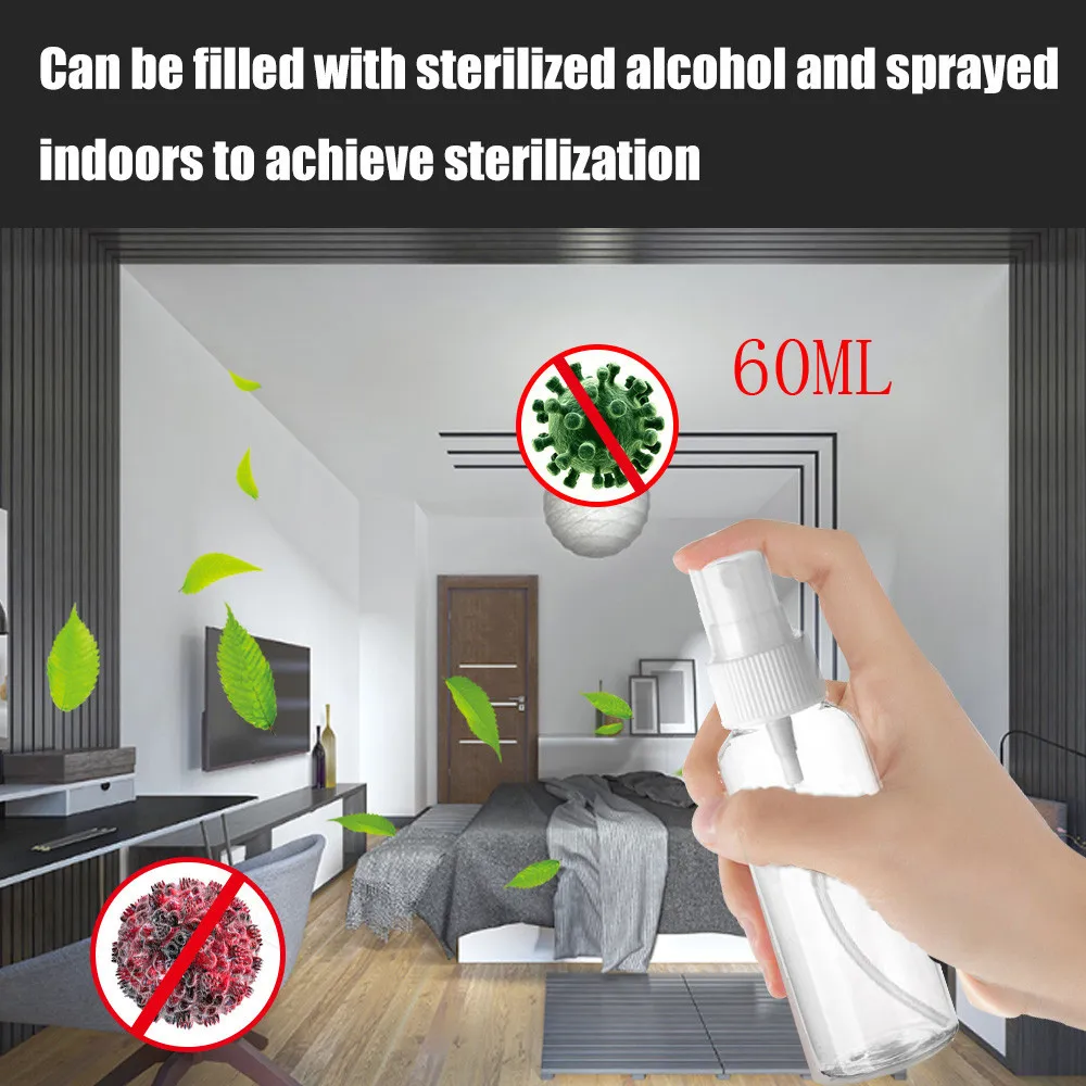 60 мл дезинфицирующая бутылочка с распылителем для жидкости спрей-горшок