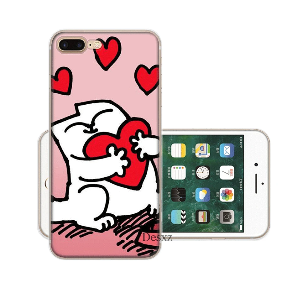 Забавный чехол Desxz для iPhone 7 8 6 6s Plus X XR XS Max 5 5S SE защитный |