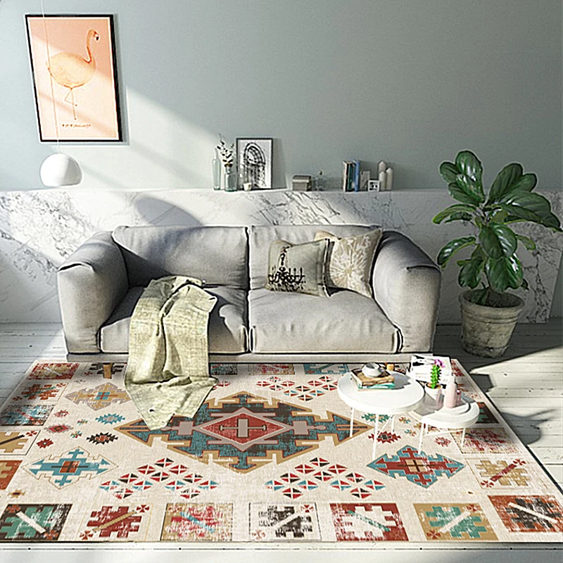 

Новые марокканские ковры для гостиной, персидский ковер для спальни, домашний декор, коврик для дивана, журнального столика, напольный ковр...
