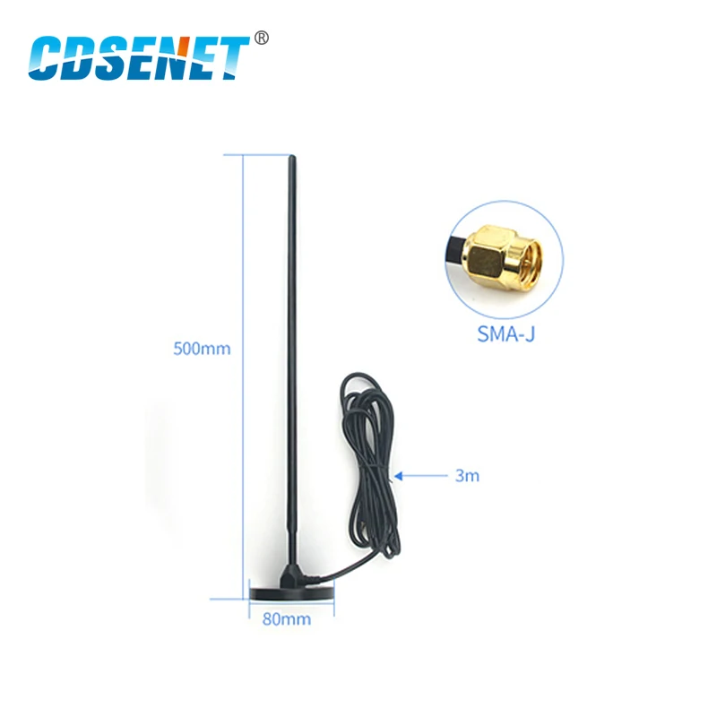 170MHz Antenna TX170-TB-300 High Gain 3m Feeder 5dbi Magnetic Sucker Omnidirectional Wifi Antenna Aerial