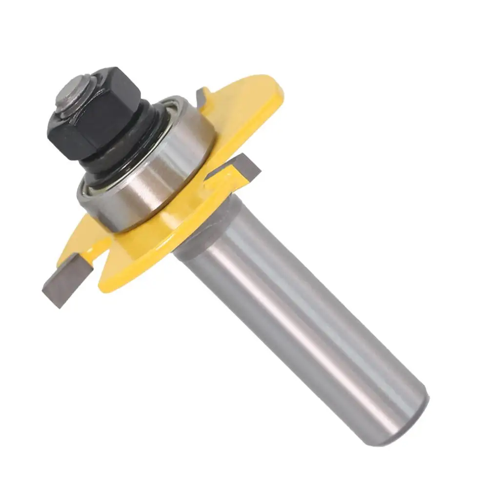 Концевая фреза с Т образным пазом и хвостовиком 8 мм для деревообработки|Фреза| |