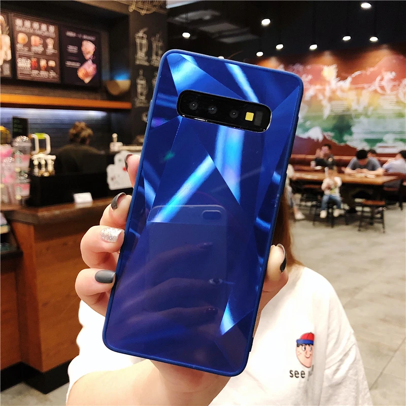 Зеркальный блестящий чехол для Samsung Galaxy A30 A50 A70 A6 A7 A8 J4 J6 2018 J3 J5 J7 2017 S10E S10 S9 S8 Plus S7 edge