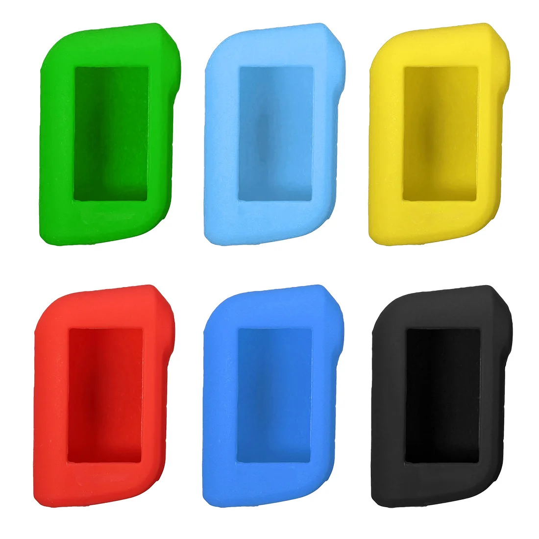 

A93 Silicone Case Keychain Cover With Logo Car Alarm Silicone Case Cover Remote Controller Only Starline For Starline A93 A63