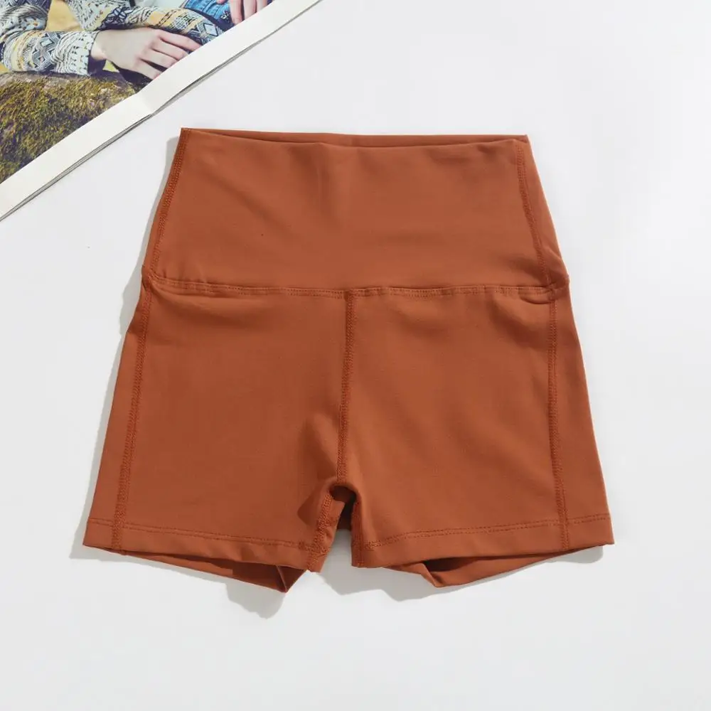 

2021 Fitness Jogger Shorts Women Comfy Workout Sport Shorts Athletic Gym Shorts Seamless High Waist Slim Yoga Shorts