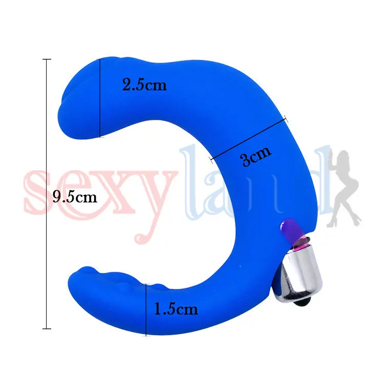 Waterproof Vibrating Silicone Prostate Anal Massager Toys Male Sex Adult Products |