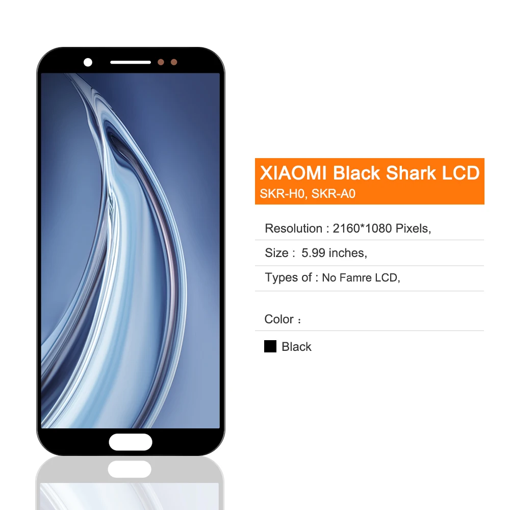 5 99 ''для Xiaomi Black Shark 1 ЖК дисплей с сенсорным экраном дигитайзер для сборки