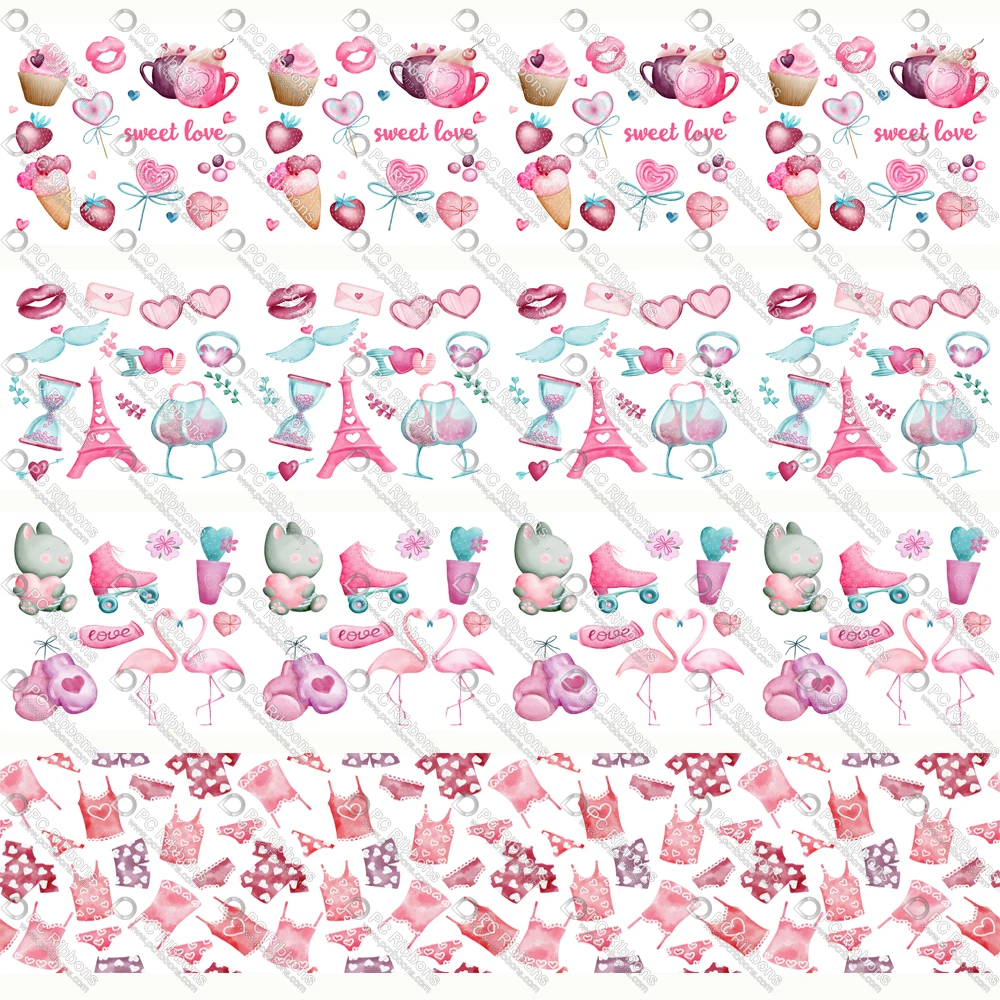 

1-1/2" Bikini Princess Dress Design Customized Lanyard/Satin/Grosgrain Ribbon for Crafts DIY Handmade Materials Hair Bow CA165