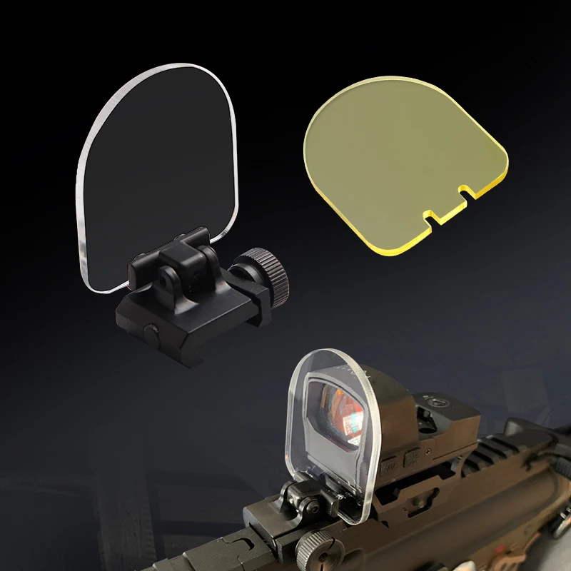 

Holographic Bulletproof Lens Protector Folding For Paintball Airsoft 551 552 553 556 557 Scope Red Green Dot Sight for Airsoft