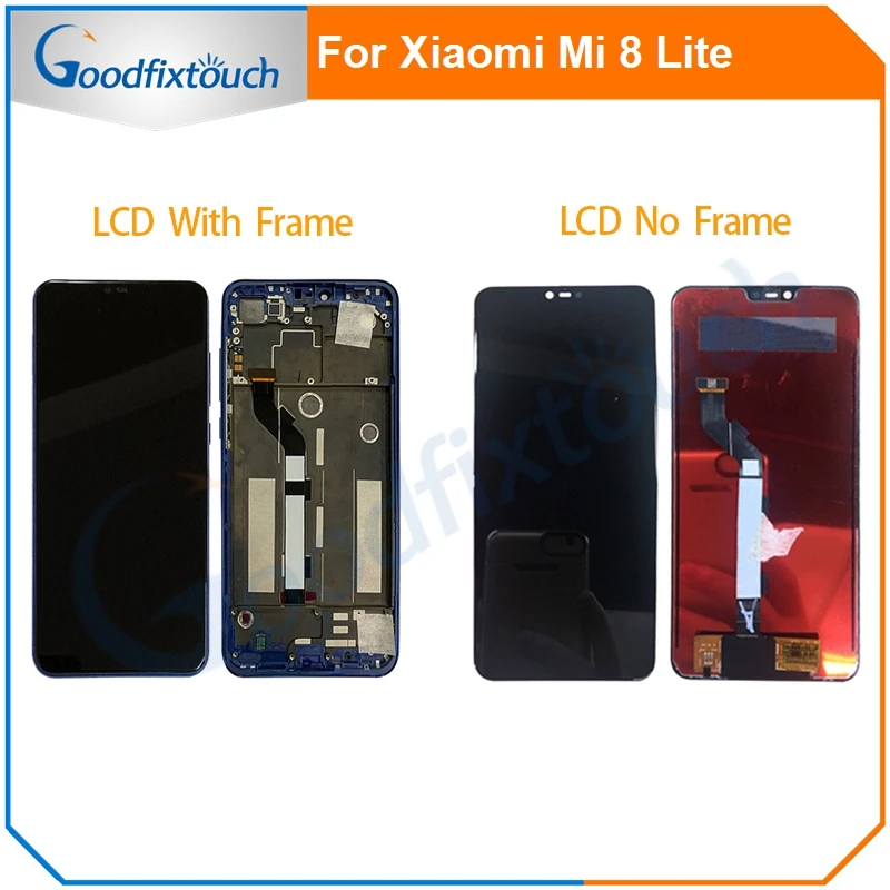 

Дисплейный модуль для Xiaomi Mi 8 Lite, с рамкой и сенсорным экраном