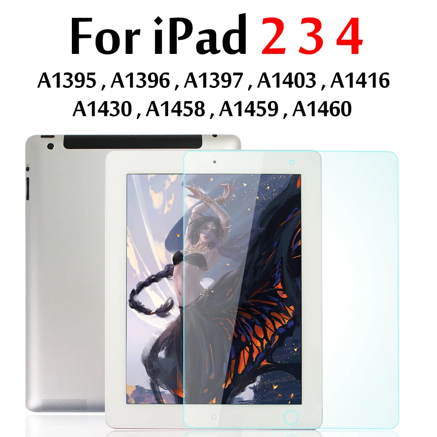 Защита для экрана iPad Mini 1 2 3 4 5 7 9/Air / Pro 9 10 11/9 2017 2018 5th 6th 7th inch пленка из закаленного