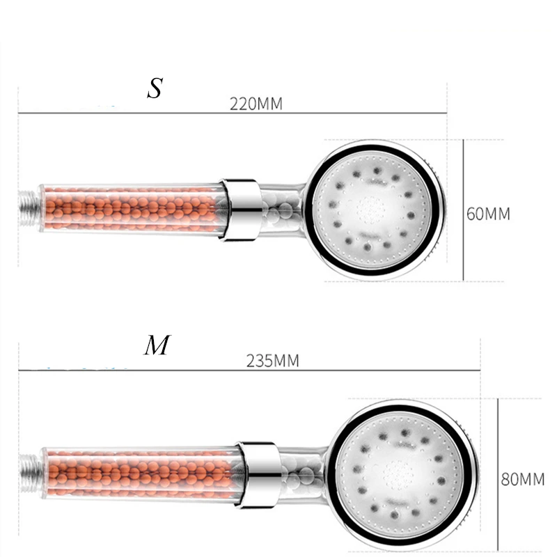 

3/7 Color Changing LED Spa Shower Head Creative Home Temperature Control Bathroom High Pressure Water Saving Hand Shower head