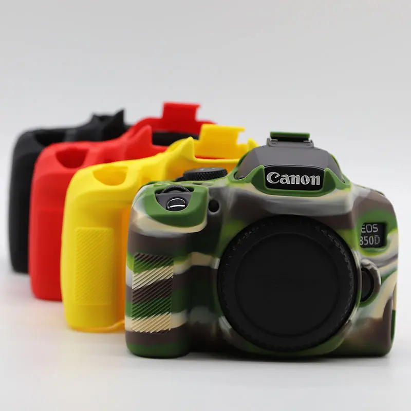Силиконовый чехол для камеры Canon EOS R 90D 250D 5D Mark III IV 6D II 6D2 5D3 5D4 1300D 800D 850D SL3 T8i T7i T6|mirrorless