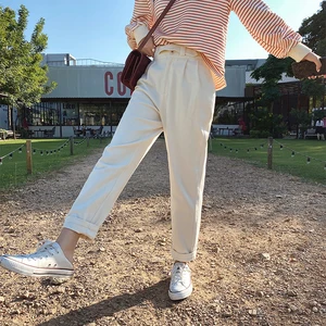 Женские узкие брюки до щиколотки MISHOW, повседневные брюки-карандаш с высокой талией, весна 2020, MX20A2143